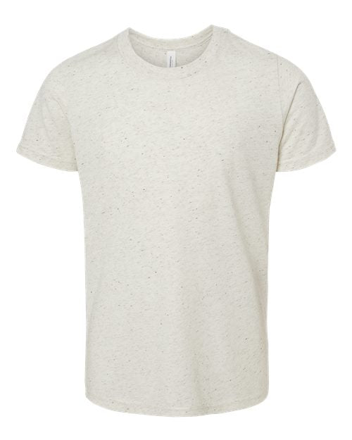 BELLA + CANVAS Youth Triblend Tee - Oatmeal Triblend Front