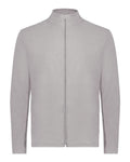 Augusta Sportswear Unisex Eco Revive™ Micro-Lite Fleece Full-Zip Jacket - Athletic Grey Front