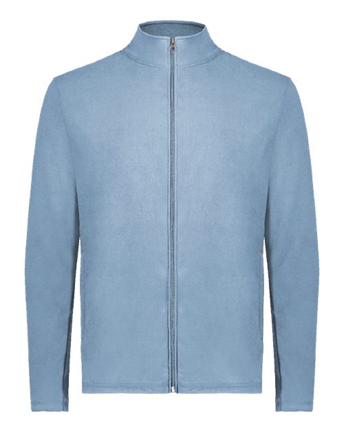 Augusta Sportswear Unisex Eco Revive™ Micro-Lite Fleece Full-Zip Jacket - Storm Front