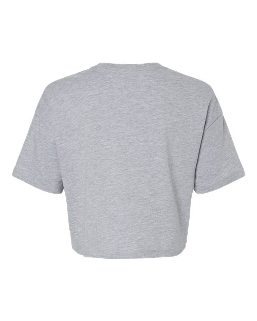 BELLA + CANVAS Women's Jersey Crop Tee - Back