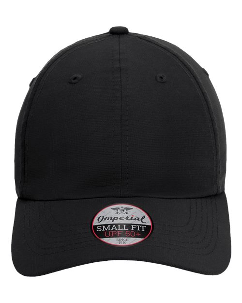 The Hinsen Performance Ponytail Cap - Black Front