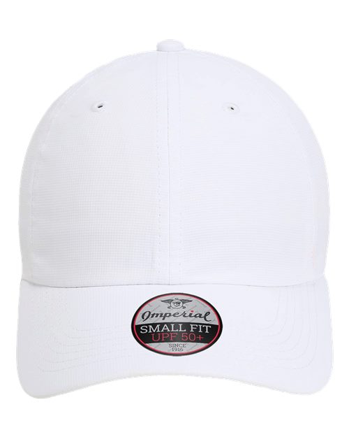 The Hinsen Performance Ponytail Cap - White Front
