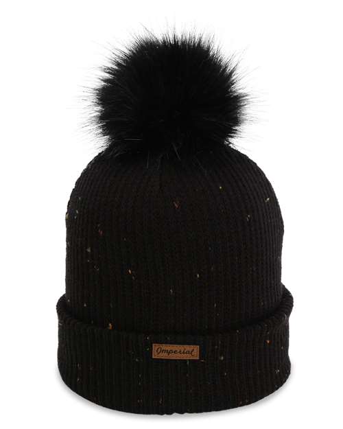 Imperial The Montage Pom Cuffed Beanie - Back