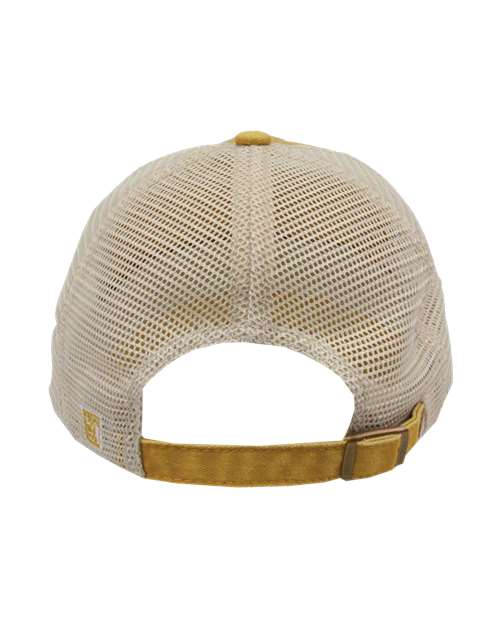 The Game Pigment-Dyed Trucker Cap - Back