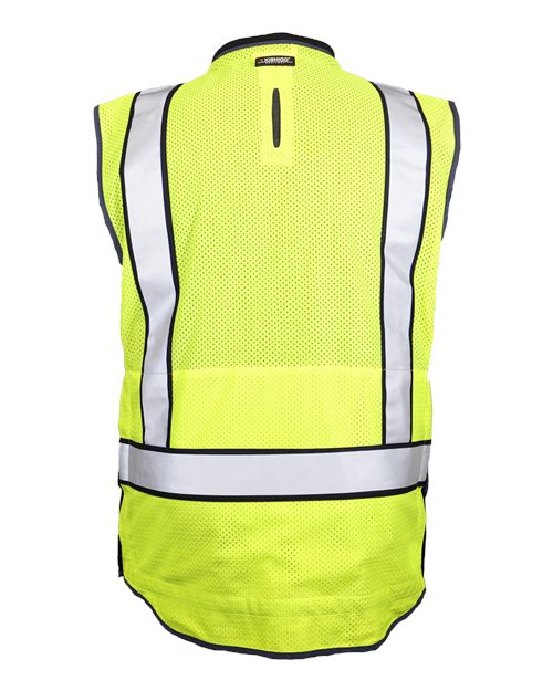 Kishigo Unisex Tool Tethering Class 2 Vest - Back