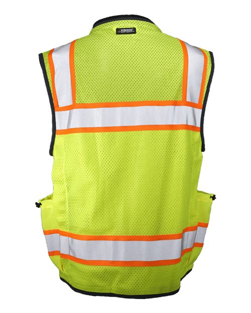 Kishigo Unisex Ultimate Construction Class 2 Vest - Back