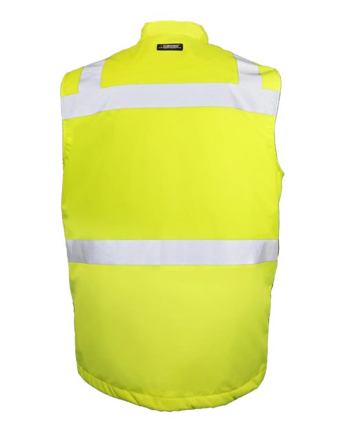 Kishigo Unisex Insulated Class 2 Vest - Back