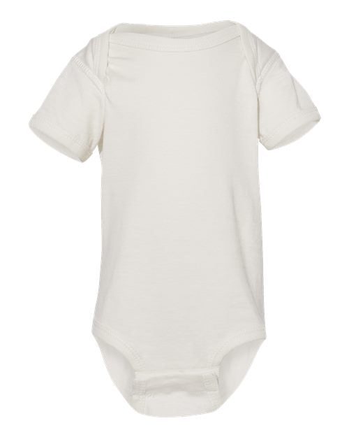 Rabbit Skins Infant Fine Jersey Bodysuit - Porcelain Front