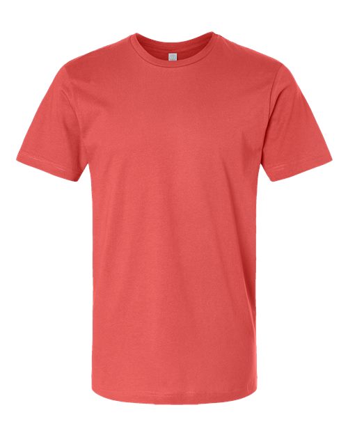 LAT Unisex Fine Jersey Tee - Passionfruit Front
