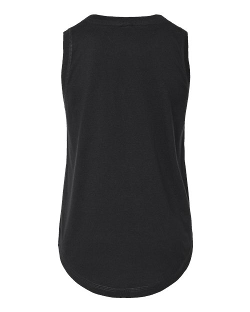 LAT Girls' Relaxed Fine Jersey Tank - Back