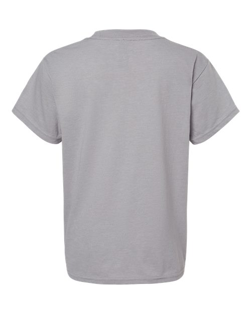 Youth Softstyle® CVC T-Shirt - Cement Back