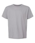 Youth Softstyle® CVC T-Shirt - Cement Front