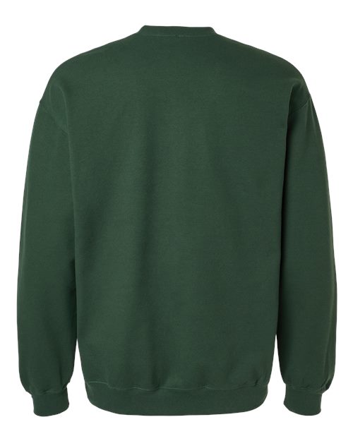 Unisex Softstyle® Midweight Crewneck Sweatshirt - Forest Green Back