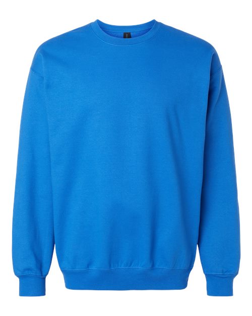 Unisex Softstyle® Midweight Crewneck Sweatshirt - Royal Front