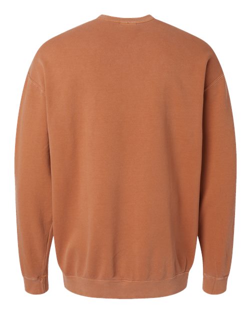 Unisex Garment-Dyed Lightweight Crewneck Sweatshirt - Yam Back