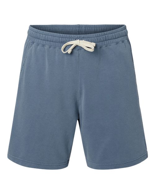 Comfort Colors Unisex Garment-Dyed Lightweight Sweat Shorts - Blue Jean Front