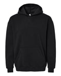 Unisex ReFlex Fleece Hoodie Sweatshirt - Black Front