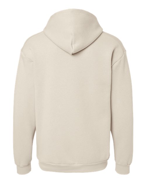 Unisex ReFlex Fleece Hoodie Sweatshirt - Bone Back