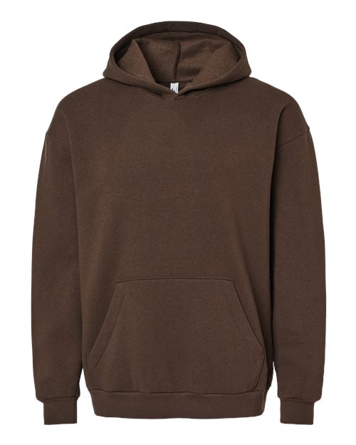 Unisex ReFlex Fleece Hoodie Sweatshirt - Brown Front