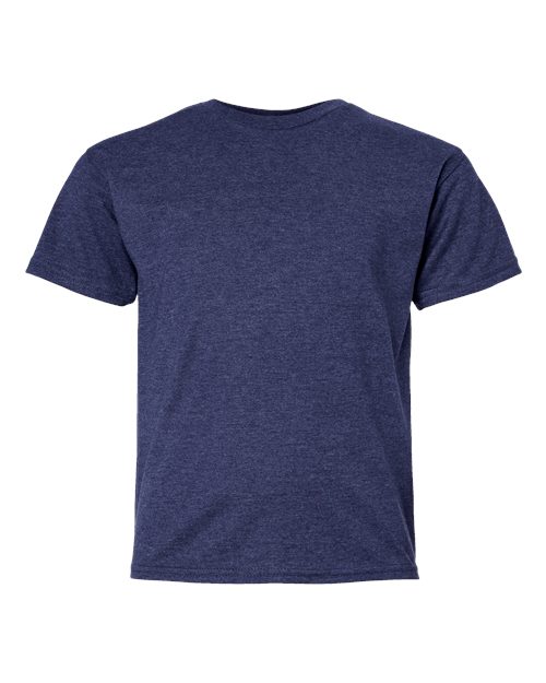 Youth Perfect-T T-Shirt - Heather Navy Front