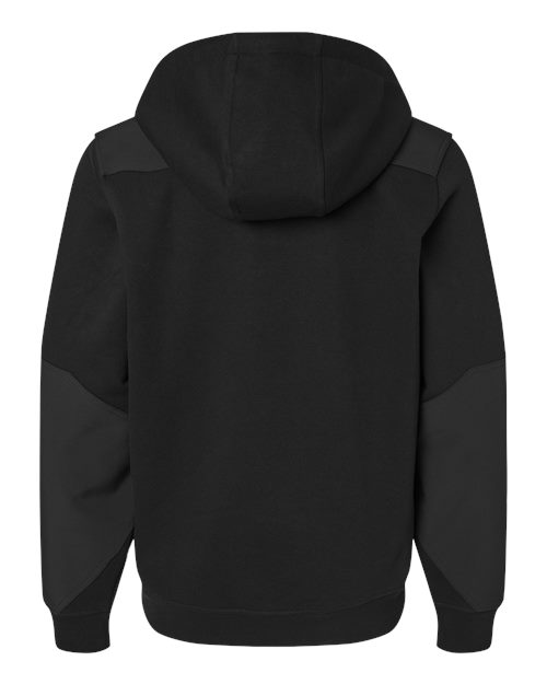 DRI DUCK Men's Mission Quarter-Zip Hooded Pullover - Back