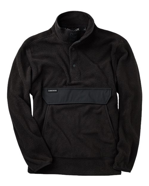 DRI DUCK Women's Cascade Mountain Fleece Pullover - Black Front