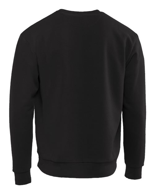 Next Level Unisex Santa Barbara Crewneck Sweatshirt - Back