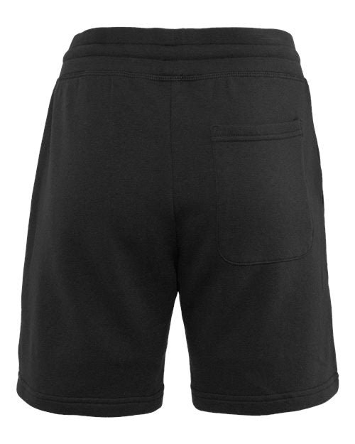 Next Level Unisex Fleece Sweat Shorts - Back