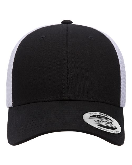 YP Classics Elite Cap - Black/ White Front