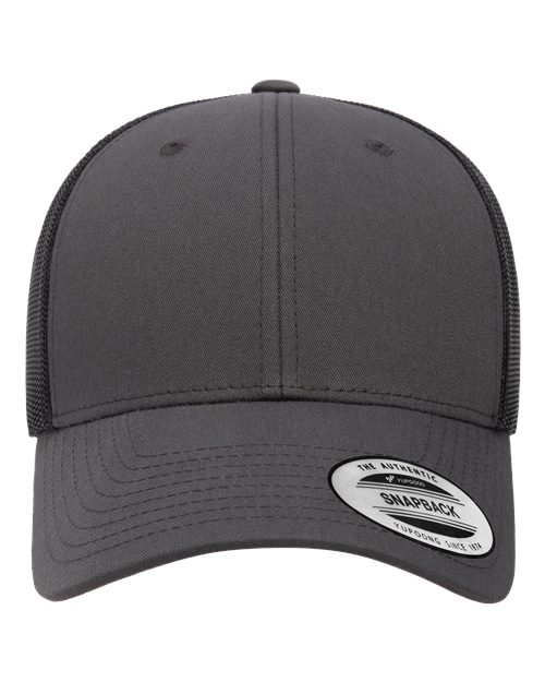 Elite Cap - Charcoal/ Black Front