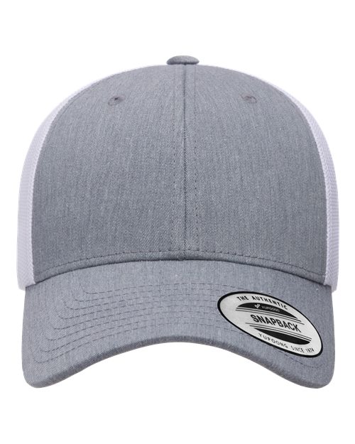 YP Classics Elite Cap - Heather/ White Front