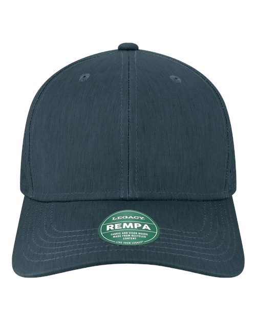 LEGACY Reclaim Mid-Pro Adjustable Cap - Eco Navy Front