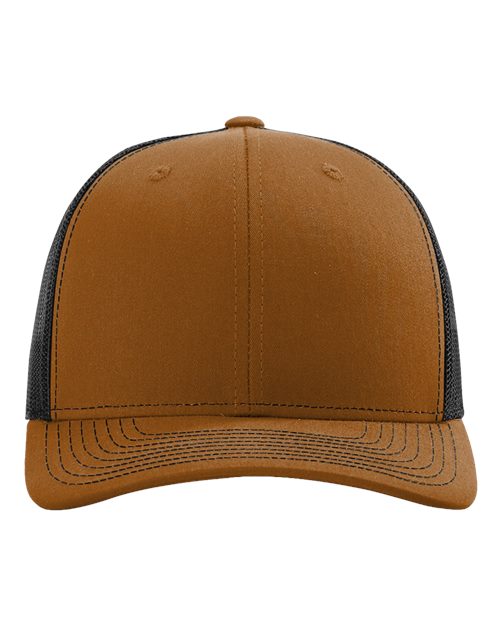 Richardson Snapback Trucker Cap - Carmel/ Black Front
