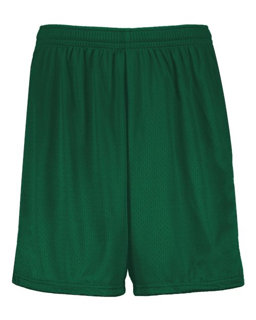 Augusta Sportswear Men's Modified 7" Mesh Shorts - Dark Green Front