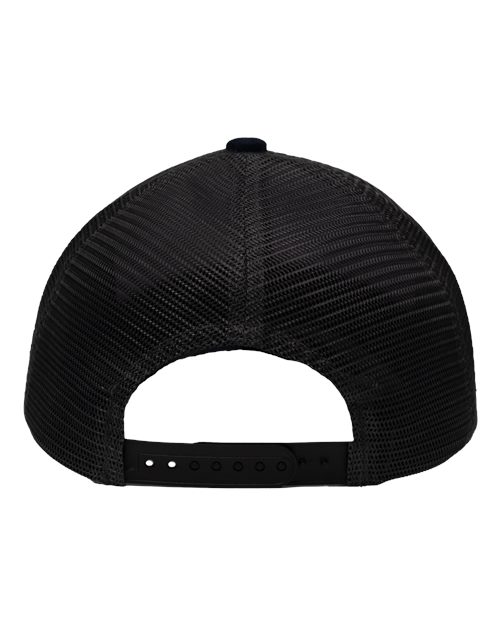Sportsman Modern Five-Panel Trucker Fit Cap - Back