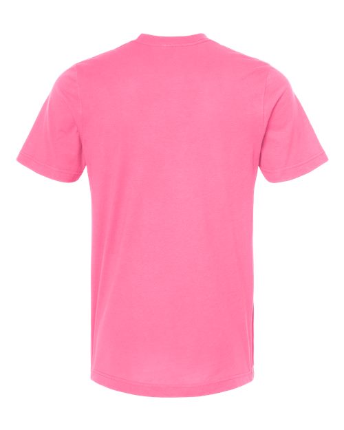 Combed Cotton T-Shirt - Charity Pink Back