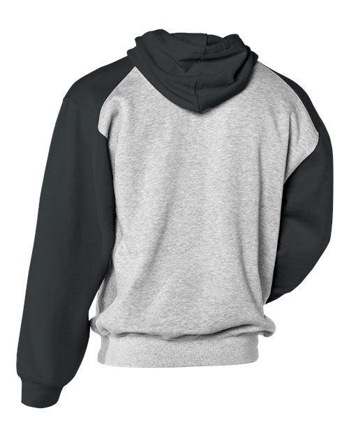 Badger Youth Sport Athletic Fleece Hooded Sweatshirt - Back