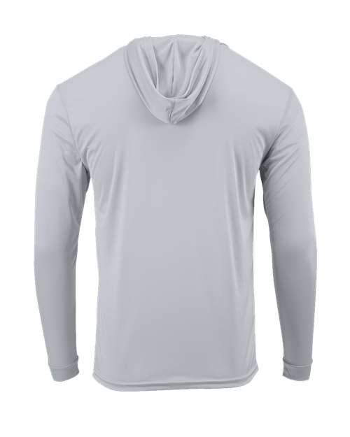 Paragon Youth Bahama Performance Hooded Long Sleeve T-Shirt - Back