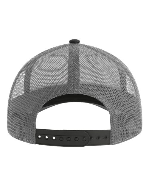 Atlantis Headwear Sustainable Five-Panel Trucker Cap - Back