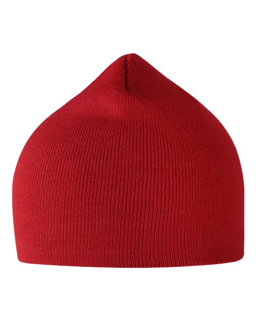 Atlantis Headwear Sustainable 8" Beanie - Red Front
