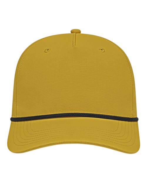 CAP AMERICA Athletic Rope Cap - Dijon/ Black Front