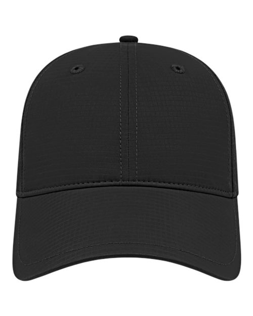 CAP AMERICA Structured Active Wear Cap - Black Front
