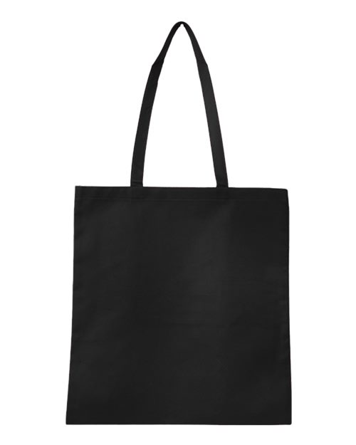 Non-Woven Tote Bag - Black Front