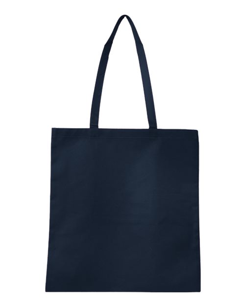 Q-Tees Non-Woven Tote Bag - Navy Front