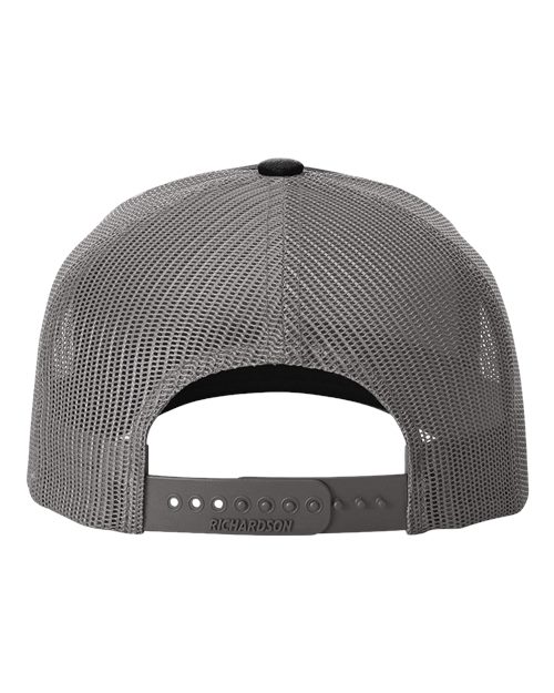 Richardson Five-Panel Trucker Rope Cap - Back