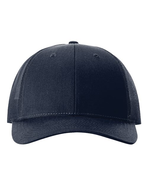 Richardson Low Pro Trucker Cap - Navy Front