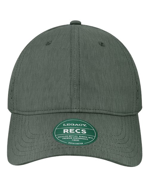 LEGACY Reclaim Sport Mesh Cap - Eco Black Front