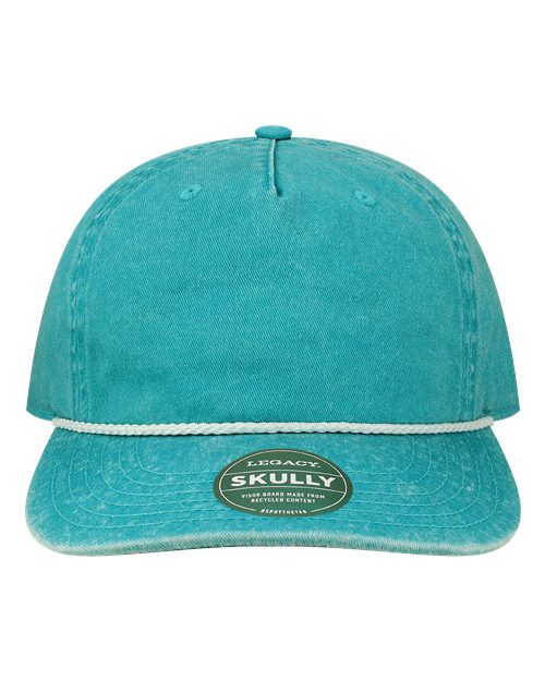 LEGACY Skully Rope Cap - Aqua Front