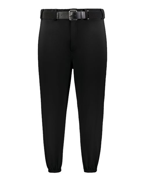 Augusta Sportswear Unisex Gamer Classic Baseball Pants - Black Front