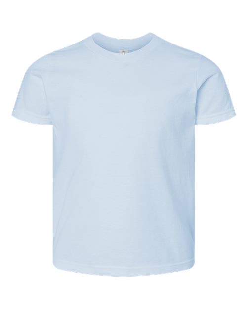 Tultex Youth Fine Jersey T-Shirt - Baby Blue Front